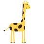 Картинки по запросу a giraffe clipart